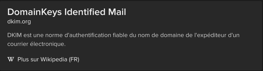 DomainKeys Identified Mail